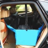 SUV car trunk pet mat rear safety double seat cushion waterproof dirt resistant pet car protective seat cover