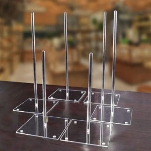Tabletop Clear Acrylic Donut Stand Donut Display Holder