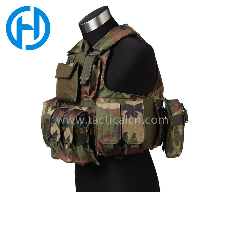 Tactical Army Security Camouflage Military Combat Bulletproof Vest