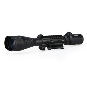 Tactical boat shape reticle airsoft telescope 4-12X50EG rifle scope with rail for hunting shooting aiming GZ1-0318