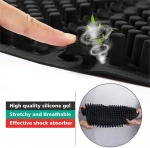 Tailbone Coccyx  Back Pain Rrelief Cushion Gel Silicone Seat Cushion Pads For Car Office Chair Truck Wheelchair