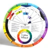 Tattoo Body Art Inks Large Artist Color Wheel Swatches Micro Pigment Color Wheel