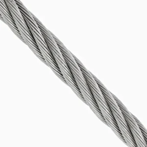 Tensile And Quality Galvanized Steel Wire 18 mm 1x37 High Galvanized Steel Wire Rope