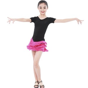 The New Children Latin Tassel Performance Skirt Dance wear