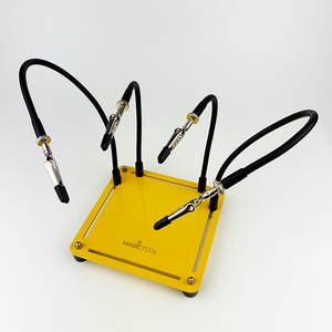 Third Hand Soldering Tool and Vise with 4 Flexible Metal Arms and Clips for Soldering Work Station