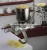 Import tin plated &amp; spray painted cast iron hand powered domestic corn grits flour mill machine as kitchen appliances for home from China