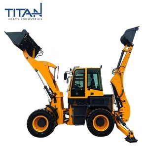 TITAN High quality cheap price TL30-25 tractor with backhoe and front loaders