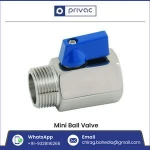 Top Quality Durable Chrome Plated 1/2" Brass Mini Ball Valve
