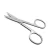 Import Top Quality Stainless Steel Eyebrow Scissors Custom Logo Beauty Tools from China