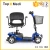 Topmedi Electric scooter 4 wheel mobility scooter 3 wheel handicapped scooter with chair for disabled