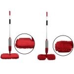 Toprank Household Cleaning Product 360 Degree Dual-action Microfiber Spray Mop,Wet And Dry Double Side Floor Cleaning Spray Mop