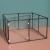 Import transparent acrylic dog pen 4 panel dog fence pen indoor puppy play pen dog from China