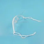 Transparent Plastic Anti-Fog Face Shield Transparent Mouth Cover for Food Service Clear Plastic Restaurant Face Shield