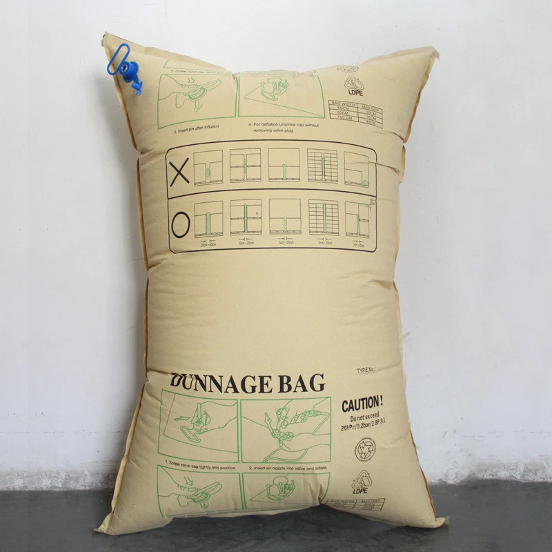 Transport Air Dunnage Bag For Container | Single Valve Container Dunnage Air Bag China