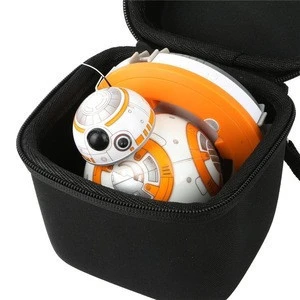 Travel Storage Bag Case For Sphero Star Wars BB-8 App-Enabled Droid + USB Cable - Black