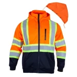 Trending Wholesale Protective Retardant Safety Jacket Working Clothes Waterproof Workwear High Safety Work Jacket