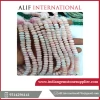 Trendy Fashion Bulk Wholesale Natural Pink Opal Gemstone Rondelle Faceted Strand Necklace Making Loose Beads