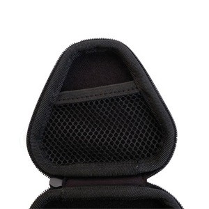 Triangle shaped  shakeproof EVA Custom Headphone Case  for Earphone Protection And Organizing