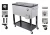 Import Trinity  Steel Solar Cooler Box Table with Shelf from USA