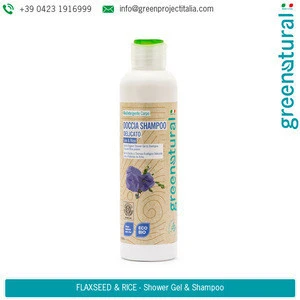 Trusted Product Range of 250ml Organic Flaxseed &amp; Rice Shower Gel and Shampoo