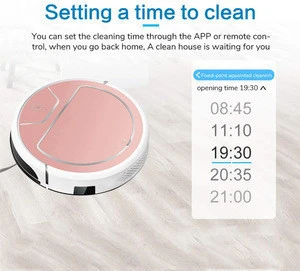 Tuya APP Remote Control 2000pa Strong Suction Sweeping and Mopping Robot Vacuum Cleaner/Smart Robot Vacuum Cleaner