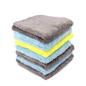 Ultra Thick Plush Coral Fleece Microfiber Car Washing Cleaning Towels