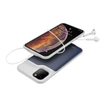 Unique Rechargeable Soft silicone battery charger for iphone 11 pro charger case