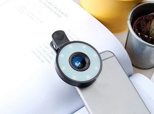 Universal Fish eye 6 in 1 for mobile phone Macro mobile phone camera Magnetic Lenses