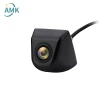 Universal screw type car reverse camera mini hidden camera wide angle waterproof rear view camera metal housing with guide line