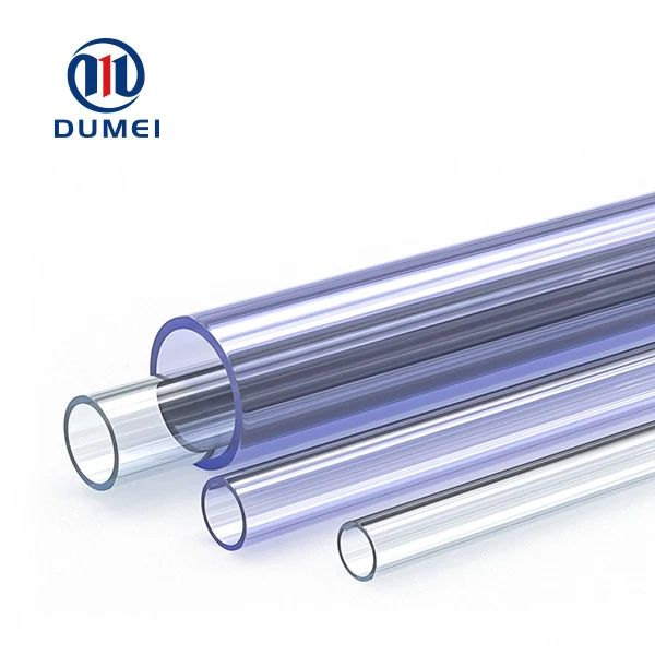 UPVC transparent Pipe  DN15 PVC transparent tube 20mm High Quality Plastic Pipe Fittings Tube Full Size pipe Customized