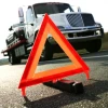 USA Market DOT Approval Safety Warning Reflective Triangle Kits for  Emergency in the night