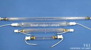 uv metal halide lamp for paint coating and drying