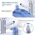 Import Vaeqozva Dental Water Flosser,Rechargeable Cordless Oral Irrigator with Wireless Quick Charge Station,IPX7 Waterproof from China