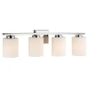 Vanity Lamp 110-120V LED 3000K Bathroom Vanity Lights With ETL Certificate Alabaster Glass