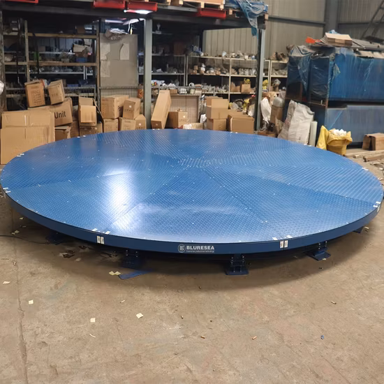Import Vehicle 4000kg Turntable Car Display Rotating Platform Car Turntable with CE from China