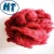Import Vietnam best sell red color soild recycled polyester fiber from Vietnam