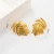 Import Vintage Hot Selling Fashion Twist Stud Wheat Ears Design 18K Gold Plated Stainless Steel Earrings for Women from China