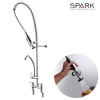 Wall mounted pre rinse industrial kitchen faucet