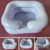 Wash Hair in Bed Assistive Aid Shampoo Bowl with Drain Tube ,Inflatable Shampoo Basin, Portable Washing Basin J0118