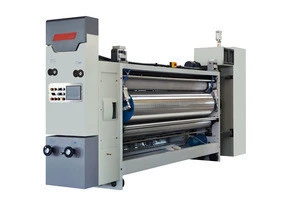 Water ink carton box printing machine/Full-auto printing slotting die-cutting machine/high speed cardboard printing