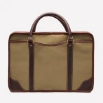 Waterproof canvas school usb backpack laptop bag