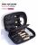 Waterproof women custom travel small mini cosmetic make up brush bag case