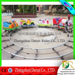 Wave railway train cartoon train games amusement park equipment for Sale