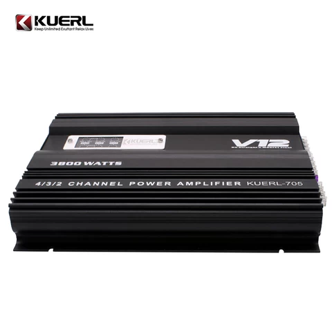 WDK-705 12V car power amplifier 4 channel sound digital car amplifier 5000W car audio amplifier 3800W