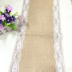 Wedding table runner,linen table runner,Burlap Table Runner for Weddings