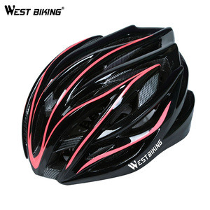 WEST BIKING Cycling Integrally-molded Helmet Road Breathable Bicycle Helmet 54-62cm One Size Safety Mountain Adult Bike Helmet