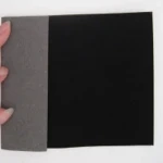 Wet Artificial PU Nubuck Leather for Shoes