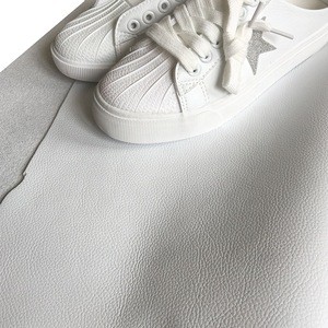 White Anti-yellowing Breathable Durable Sweat-absorbing microfiber leather for White casual shoes kitchen footwear