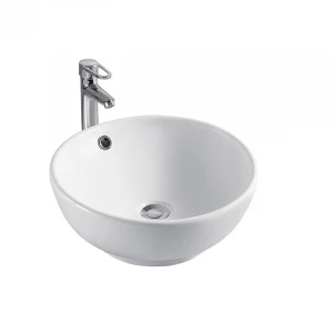 White Custom Art Style Washing Basin hotel Bathroom Sink Ceramic fancy bathroom sinks