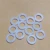 Import White high temperature food grade  leakproof  durable silicone rubber sealing washer from China